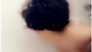 Shower At The Hotel Solo Female Latina Real