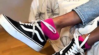 Foot Fetish jerk off Solo cyruz