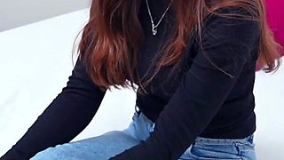 A Young Student Gets Fucked for the First Time on Camera by Her Boyfriend!