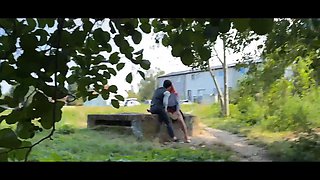 Hunt4k. chesty red haired seduced a stranger and fucked him in front of her boyfriend