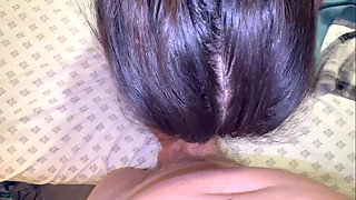 Pinay MILF Hungry Sucking & Creamy Cum Swallow - Lexxi Wett