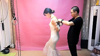 Chinese bondage - Bride roped