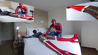 VR 3D Nora Fox Fishnet Fuck and Shiny Pantyhose