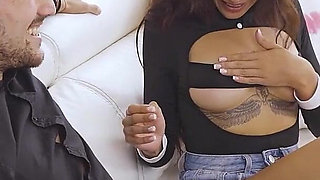 Latina Model with a Perfect Body Recessed and Cumbered. Isa Metible, an Angel Fucked at Fakings