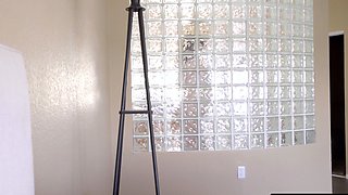 Curvy stepsis fucks masturbating stepbro