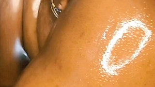 Pinned Down and Fucked Hardcore Till Her Tgick Black Pussy Squirts