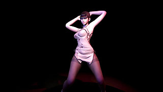 Stellar Blade Eve Hip Hop Dance in Dress