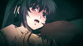 Nipple sucking scene with impressive hussy from Hentai PD