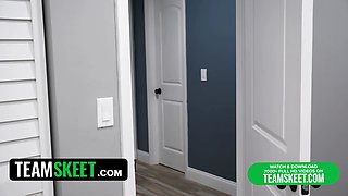 Nicky & his wifey haven\u2019t had porn for a while, so she gave him permission to have sex with the nanny