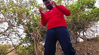 Permi Pooja Outdoor Bathroom Sex - Desi Bhabhi Doggy Style in Jungle Morning