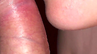 Big Oral Creampie! She Teases and Sucks Dick in Anticipation of Hot Cum in Her