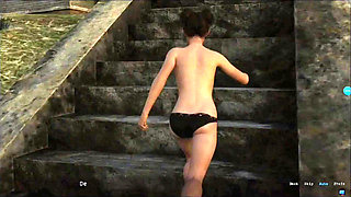 Gates motel #1: someone looked at Rose while she was shaving her pussy