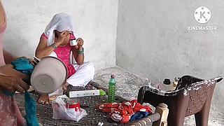 Hot Indian Girl with Laborer
