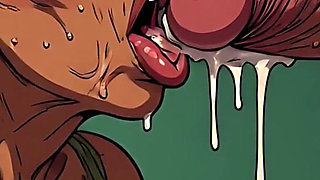 Messy Mature Women Blowjob Art