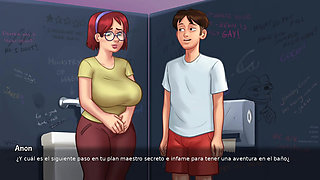 Everyone wants to have sex with Anon in Summertime Saga