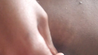 Playing with my nipples