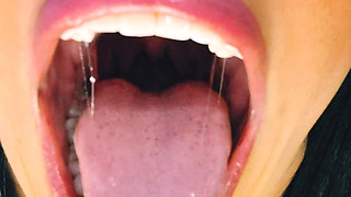 Yawning with My Huge Mouth