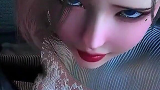 Virtual Glow-up: the Big Boob Temptress - 3D Animation Hentai