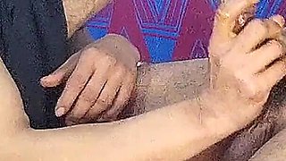 Indian Awara Step Brother Fucks Step Sister in Cowgirl Style After Beautiful Handjob on Live Webcam