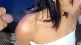 Swallowing Milk in Epic Blowjob