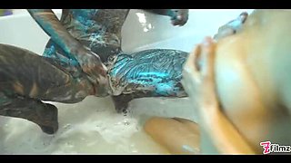 Anal Fisting Fun with Stacy Bloom and Anuskatzz - Lesbian Anal Action