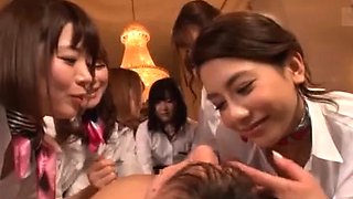 Japanese couples have group sex at a bath house