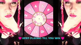 The jerk and lick a dick with Goddess Lana game