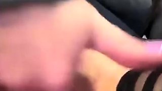The beauty is having fun masturbating at work