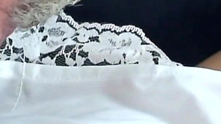 Olds fuck dolls - old lecher Jerry Dick seduces 18yo maidservant and cums inside her pussy