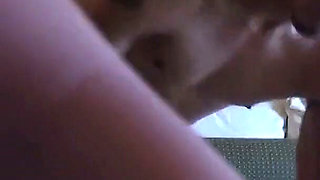 Hot chick bends over on the bed and gets banged from behind