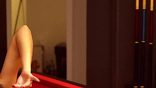 A Slut Approaches Me While I Play Pool, We Fuck Right There