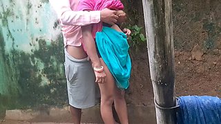 Stepbrother Fucks Komal Hard Outdoor in Rough Indian Sex Scene