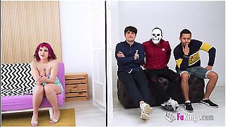 Amateur Redhead Mei Was Desperate For Having A Blind Date With Us!