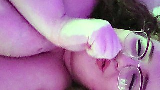 Dildo solo 49 years BBW housewife with big boobs