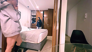 Let's grind our young asses to have hot lesbian sex