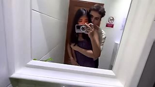 Real Brother Step Sister Home Toilet Sex Mms