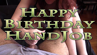 Happy Birthday Handjob