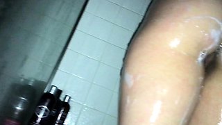 Amateur striptease and Solo masturbation