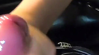 Cum Block! Mega Cannon Spraying All the Way to the Ceiling!