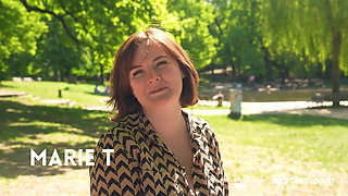 Ersties - Full breasts, wet lust - Marie shows her lust