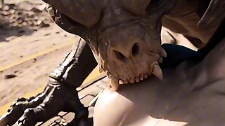 Fallout girls get pounded by big dick with dirty AI anal fun