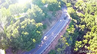 Shameless bimbo goes black porn video