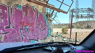 Squirting at Abandoned Factory