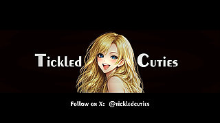 Blonde Gaby Bound, Tickled and Made to Cum - Part1