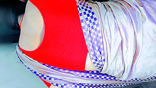 Very Cute Saree Bhabhi (full HD) Gets Very Naughty with Her Devar for Rough and Hard Anal Sex After Ice Massage on Her Back