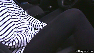 Krystal Pink Fucks and Sucks Dogger in the Woods