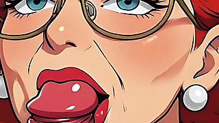 Lois MILF Redheads Sucking Cock (ai)