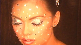 Photoshoot Diamond Face Bike Black Underwear Featuring Tera Patrick