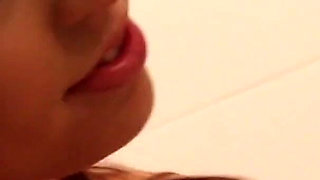 Wet lesbian shower with redhead and blonde