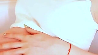 Bath Time with Huge Pregnant Belly and Boobs